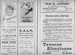 ORAN 5 MAI 1957 PLAQUETTE D INAUGURATION DU STADE MUNICIPAL  (17)